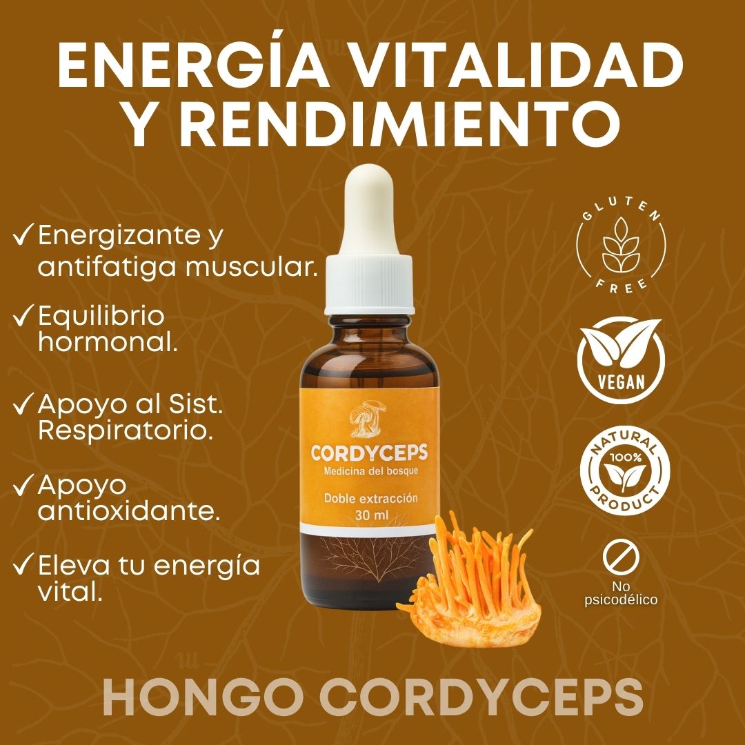 Extracto hongo Cordyceps 30 ml