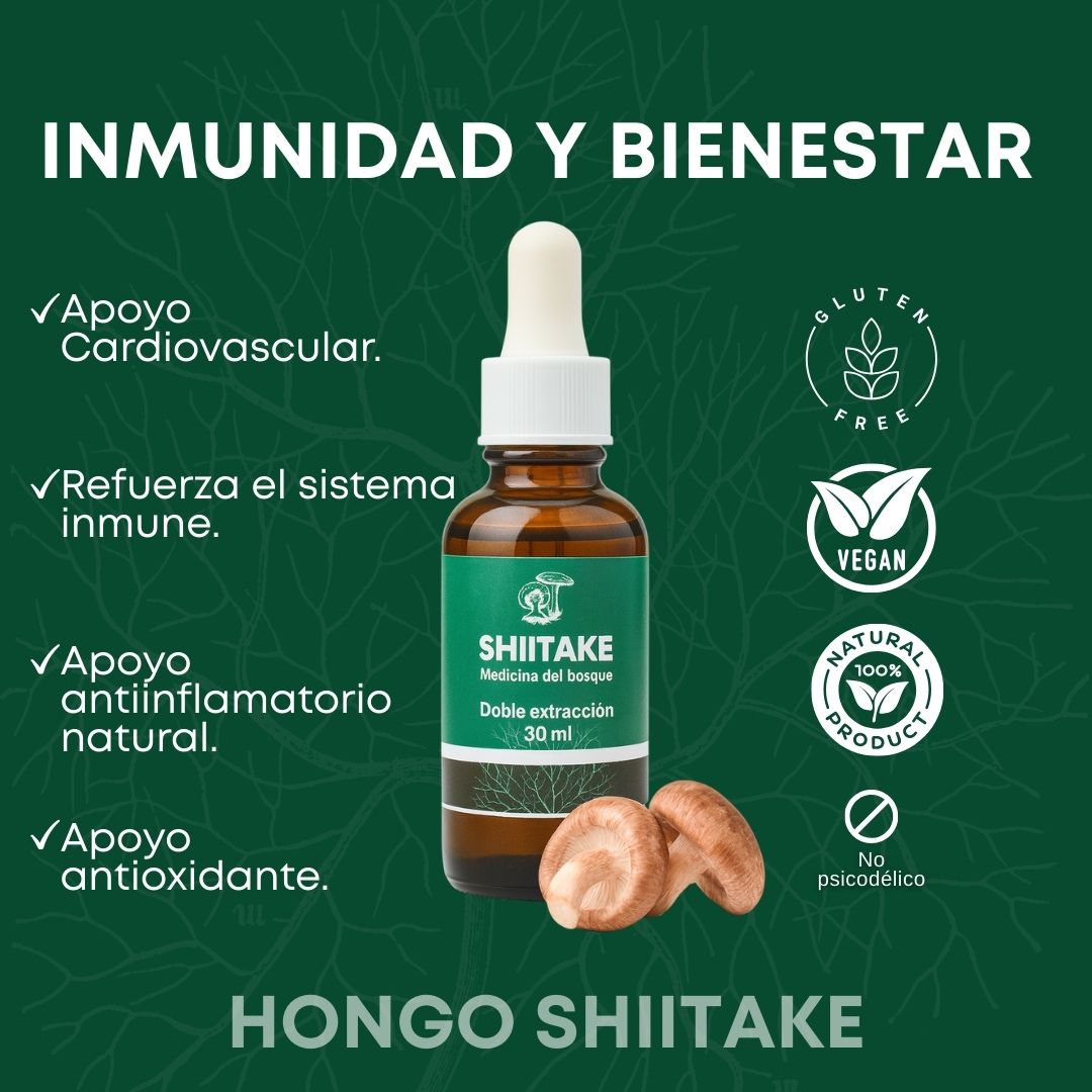 Extracto hongo Shiitake 30 ml