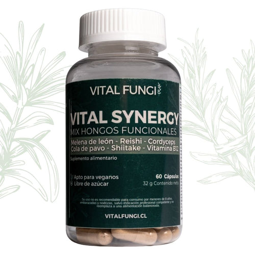 VITAL SYNERGY Cápsulas Mix Hongos Funcionales