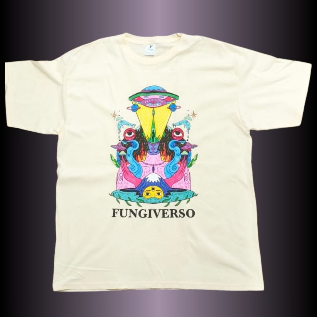 Polera Fungiverso Color