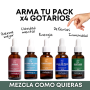 Arma tu pack x4 gotarios