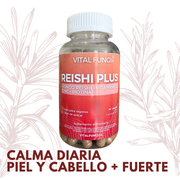 REISHI PLUS Hogo Reishi Biotina Vitamina C y Zinc