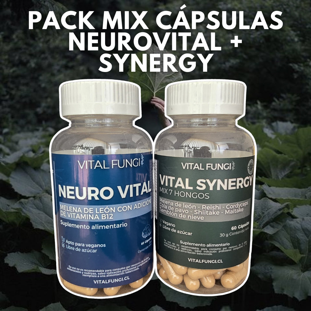 Pack Cápsulas NEUROVITAL + SYNERGY