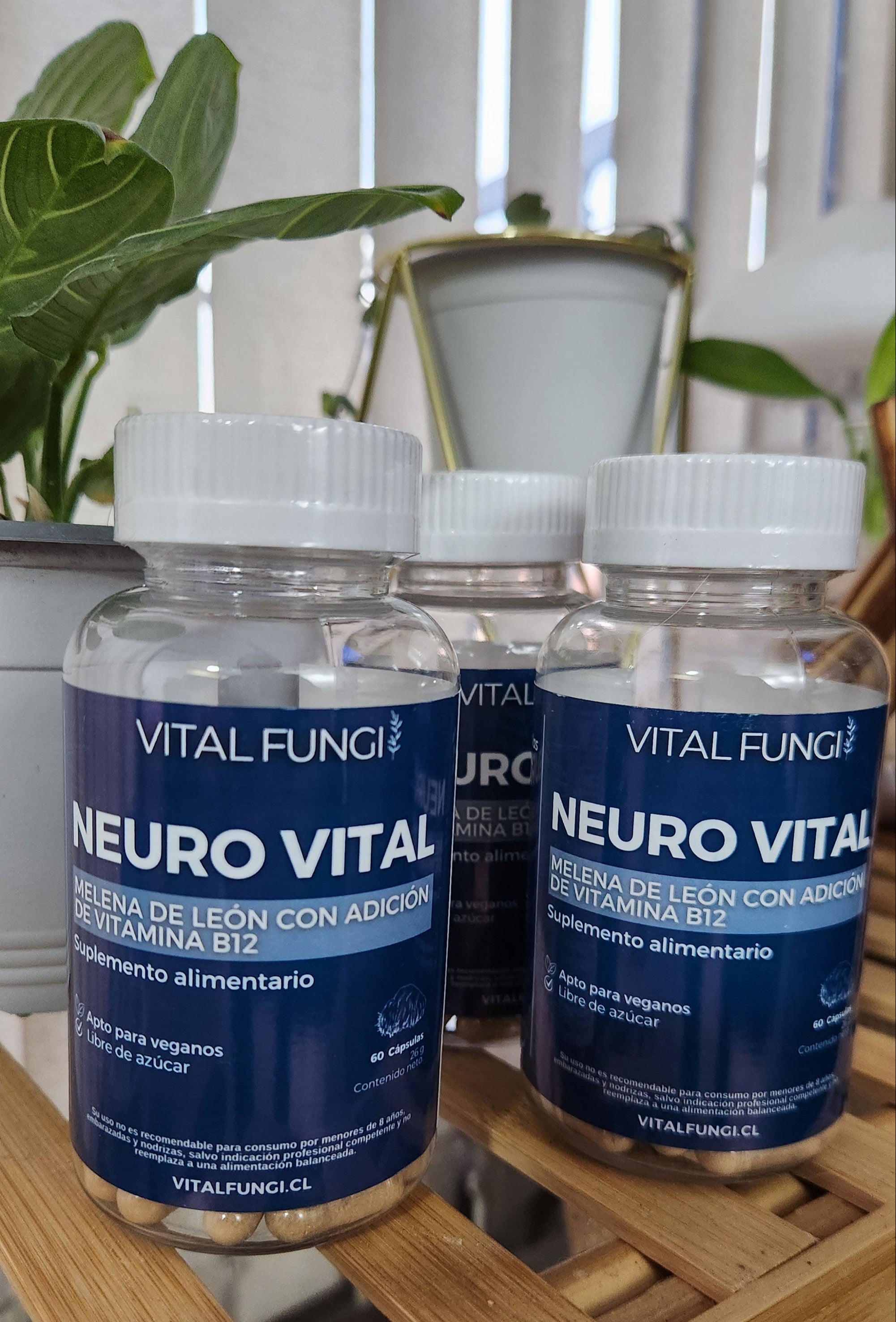 Pack 2 frascos Cápsulas NEUROVITAL